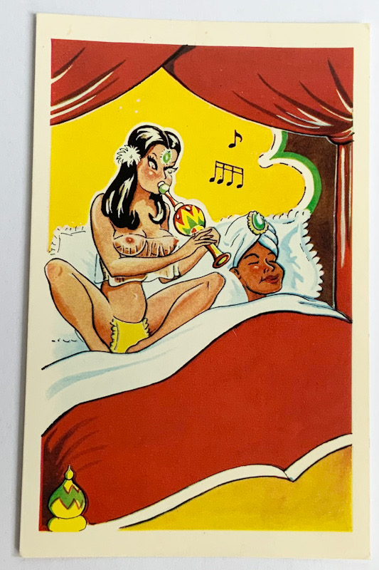 Vintage Comical Comic Series Postcard